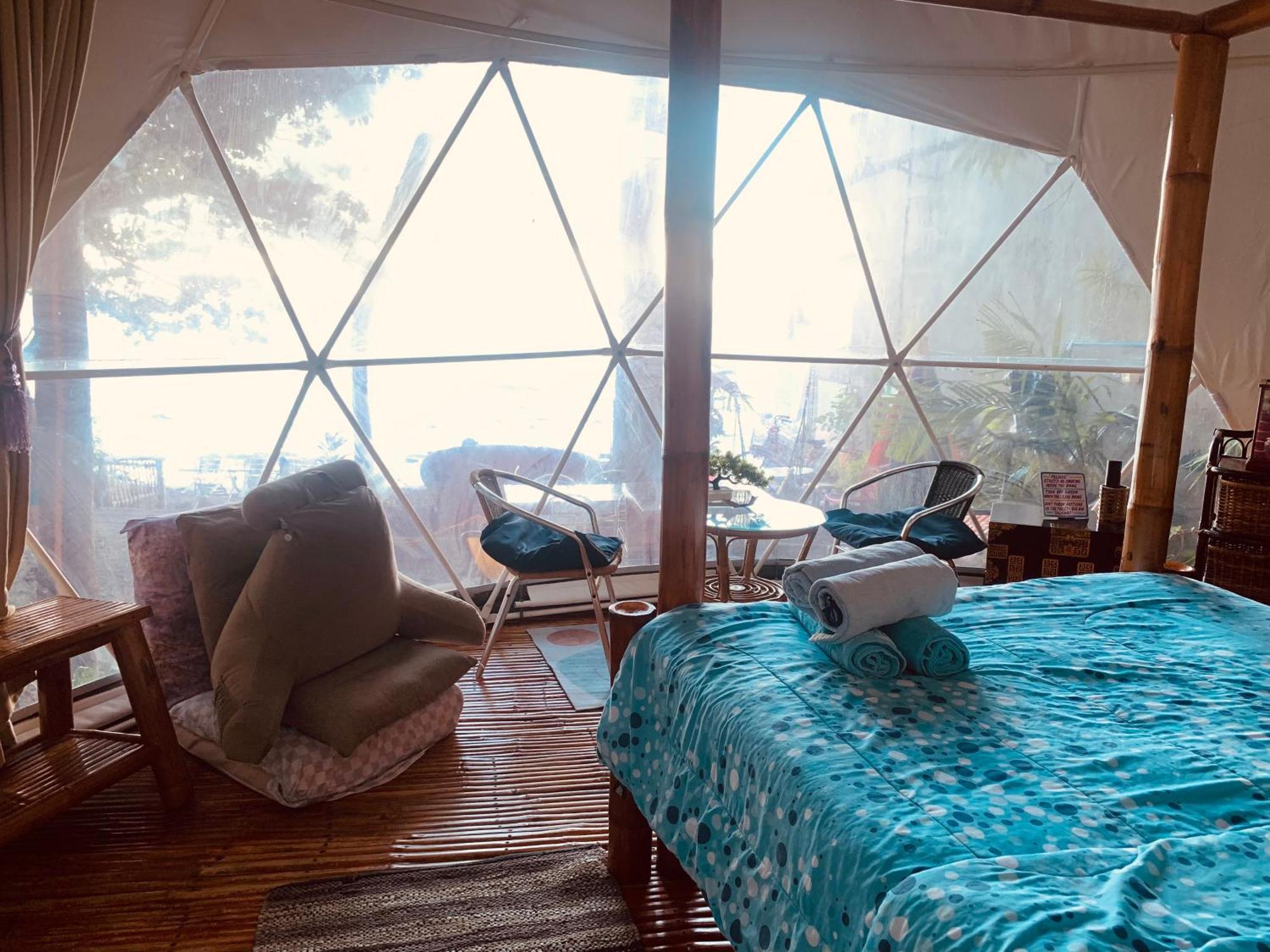 Glamping Dome Dauin Beach Resort Exterior foto