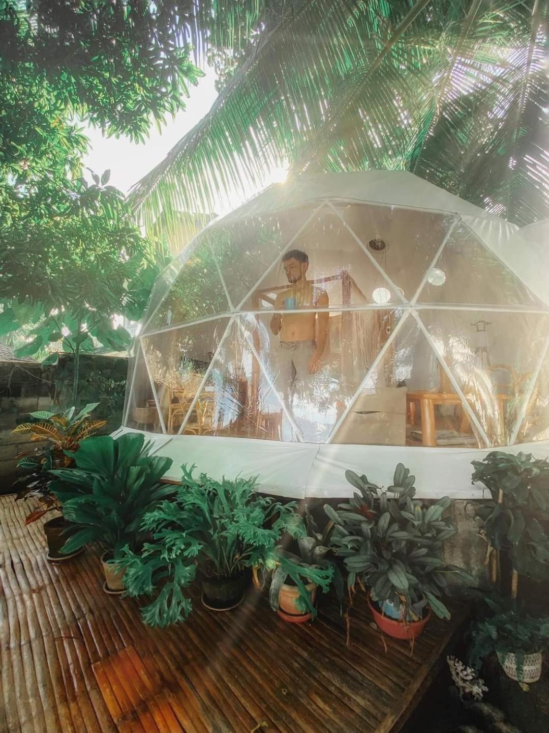 Glamping Dome Dauin Beach Resort Exterior foto