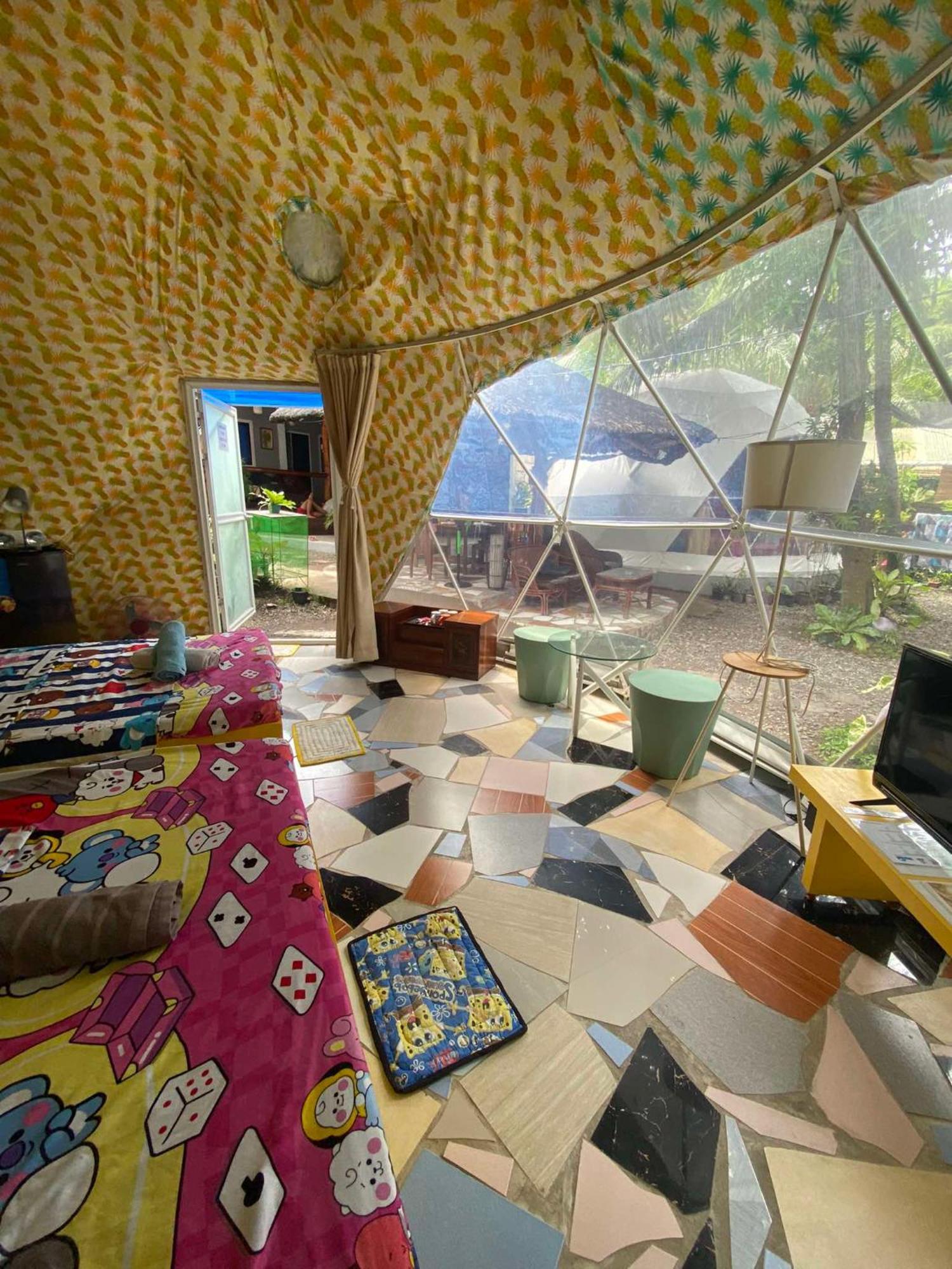 Glamping Dome Dauin Beach Resort Exterior foto