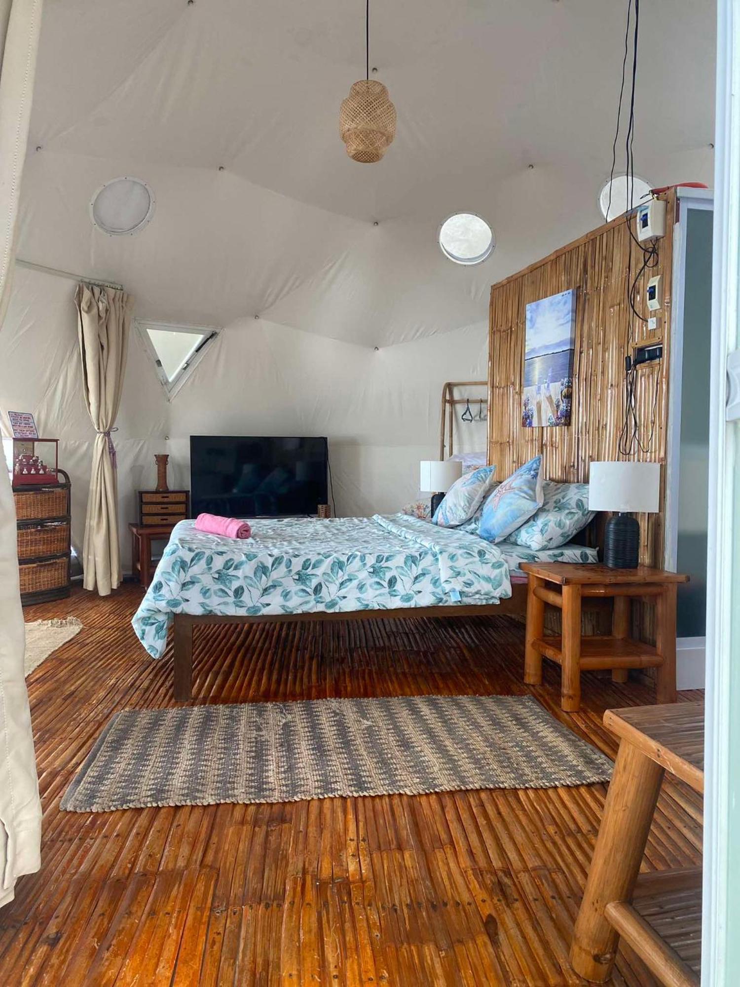 Glamping Dome Dauin Beach Resort Exterior foto